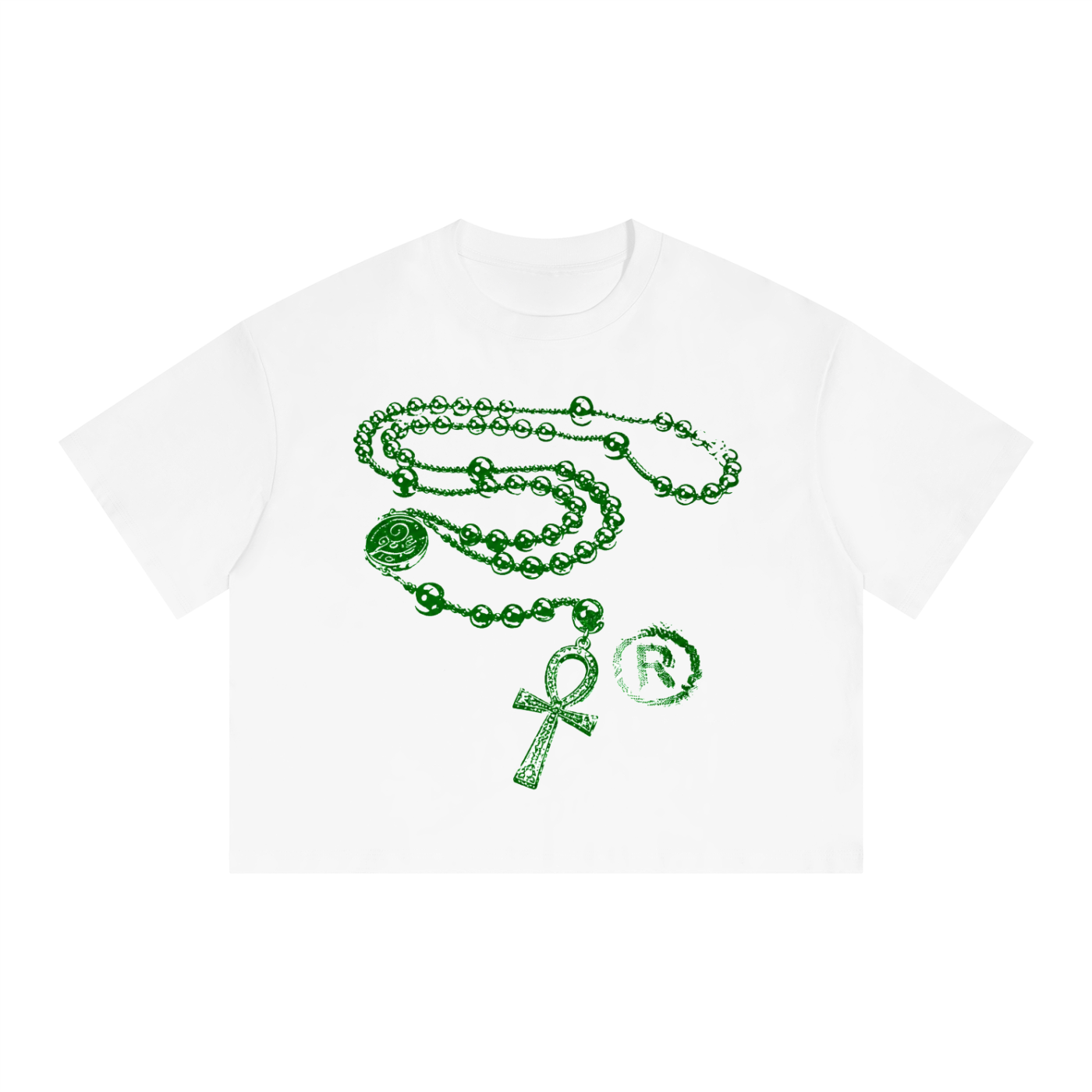 UNSEYN,BeyondTheBody,GreenTee,GreenGraphicTee,BoxyCropTee,CropTee