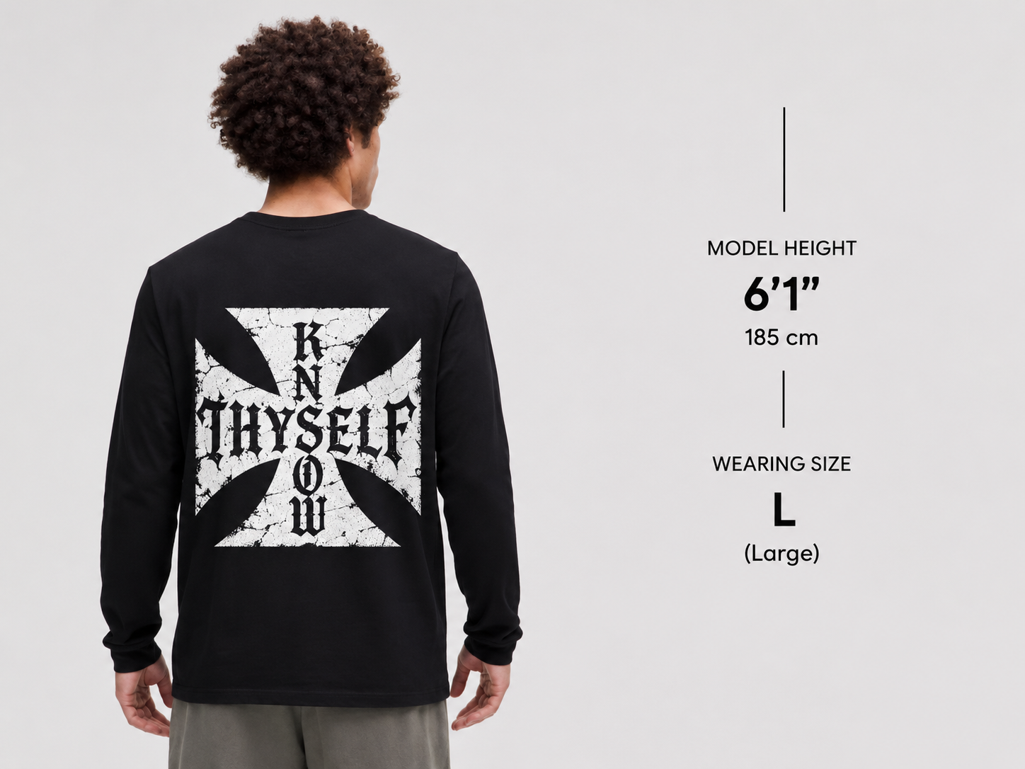 UNSEYN,KnowThyself,HeavyweightLongSleeve,LongSleeveTee,SpiritualStreetwear