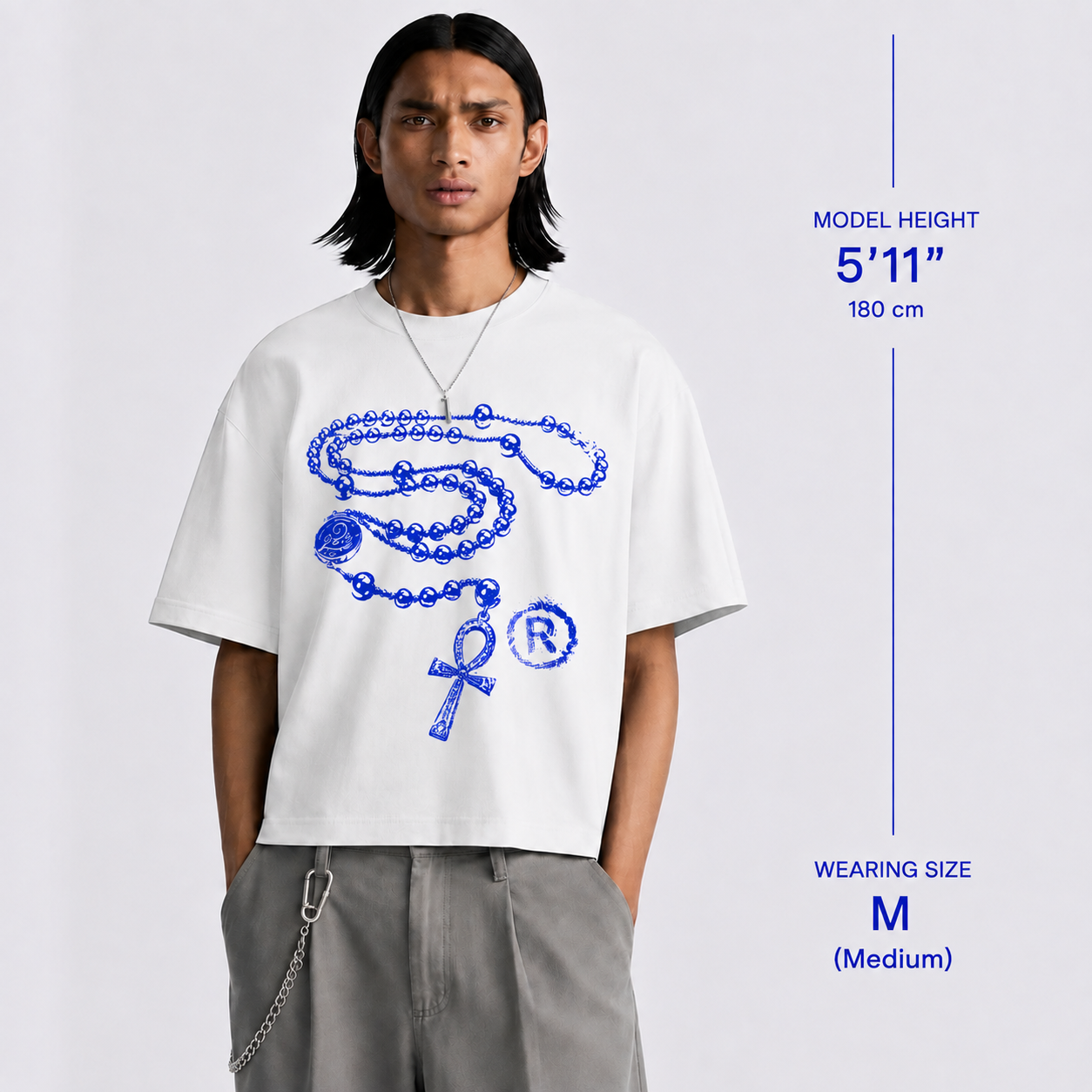 UNSEYN,AnkhChain,BlueGraphic,SpiritualStreetwear,SpiritualClothing
