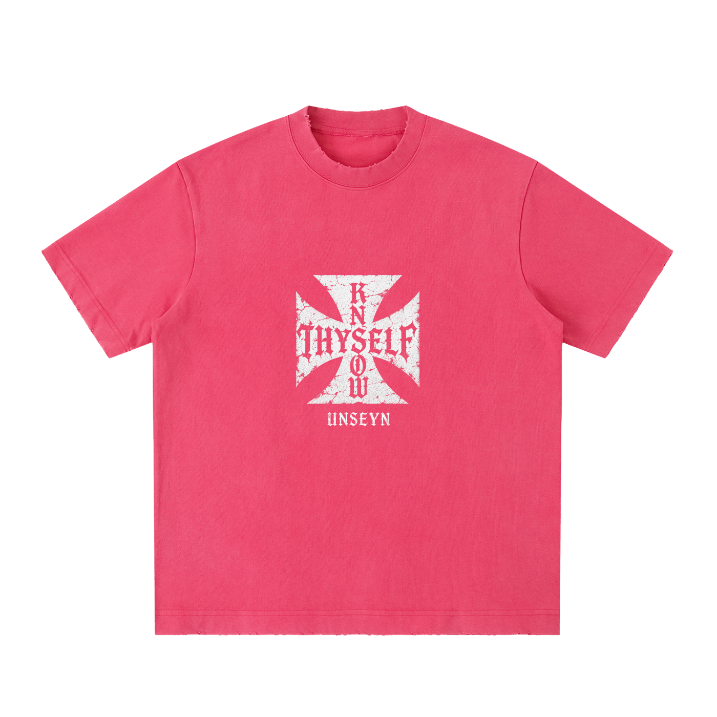 knowthyself,heavyweighttshirt,vintagetshirt,vintagewashed,distressedtee,graphictee,spiritualclothing