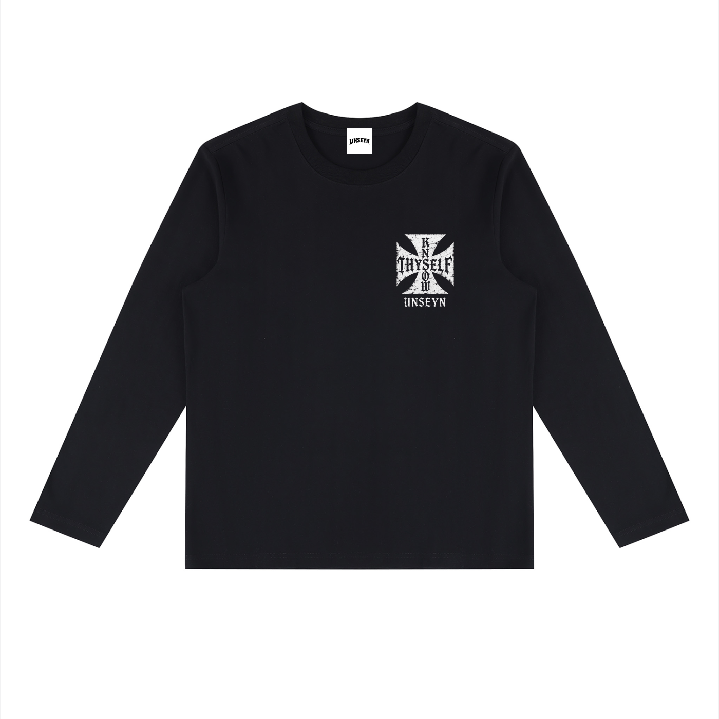 UNSEYN,KnowThyself,HeavyweightLongSleeve,LongSleeveTee,SpiritualStreetwear
